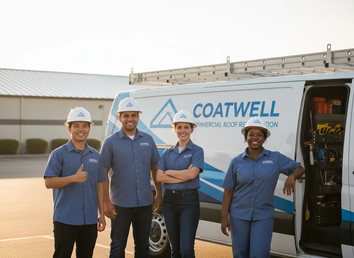 Commercial roof coating company in Fairfield, NC